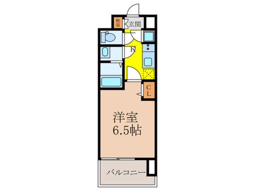 間取図 レジュールアッシュ三国本町