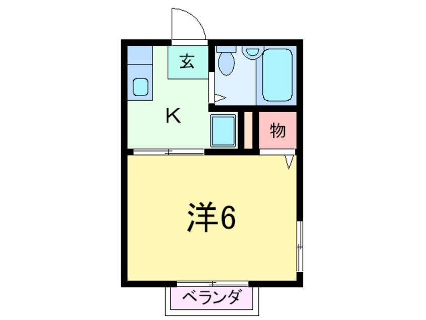 間取図 ドミ－ルホリ