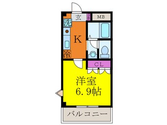 間取図 グランディ－ル