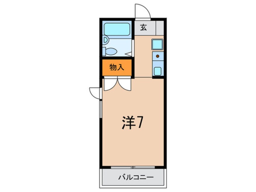 間取図 ERライフ王子公園