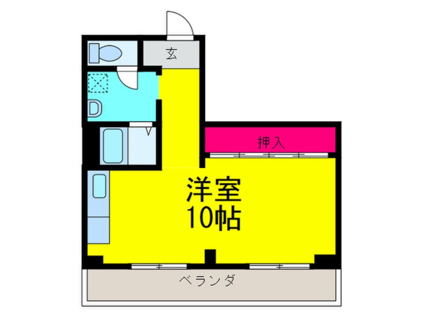 間取図 隅田マンション