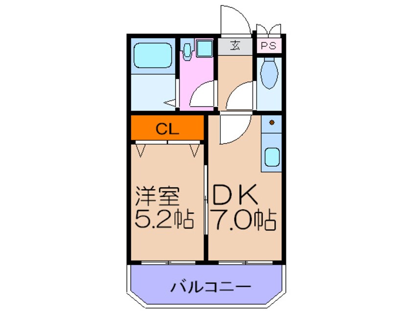 間取図 ウエストキャピタル梅田