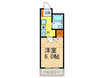 間取図 アミティエ山手