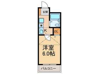 間取図 アミティエ山手