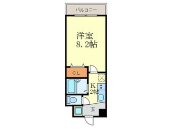 間取図 ハウスセゾン北野