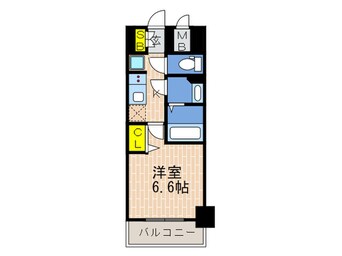 間取図 プレサンスTHE神戸(503)