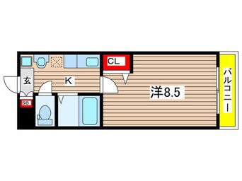 間取図 ハウゼ衣笠の杜