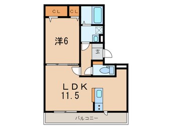 間取図 シリエジオ甲子園六番館