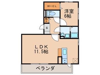 間取図 シリエジオ甲子園六番館