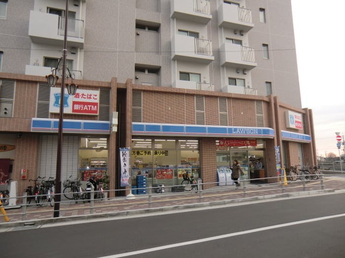 ローソン京阪牧野駅前店(コンビニ)まで158m フロ－ラル牧野阪