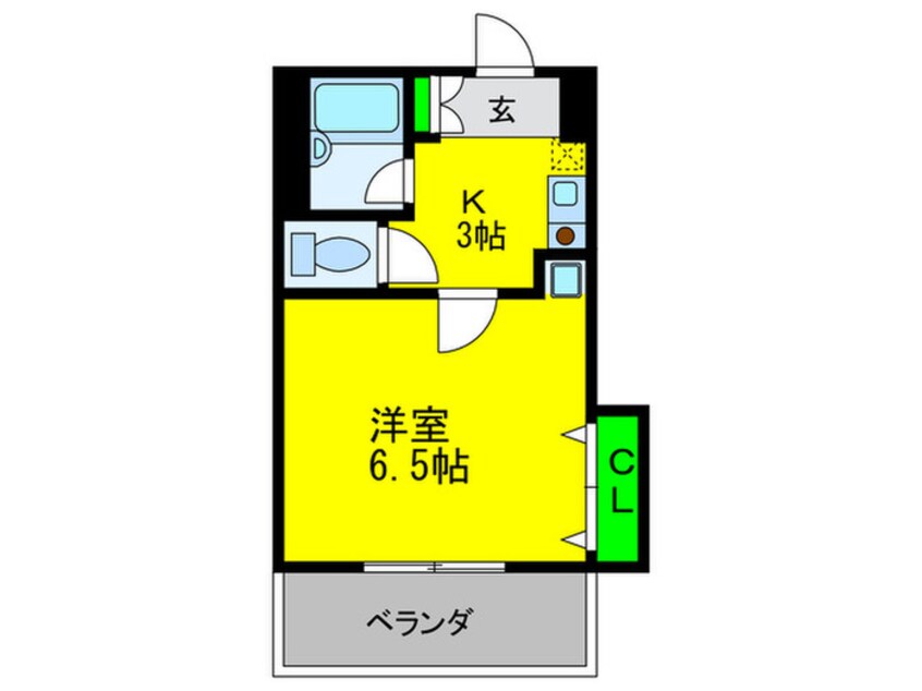 間取図 サウザントビル