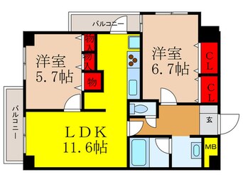 間取図 アネックス池田