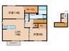 アルバス 2LDKの間取り