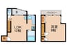 三条京阪貸家 1LDKの間取り
