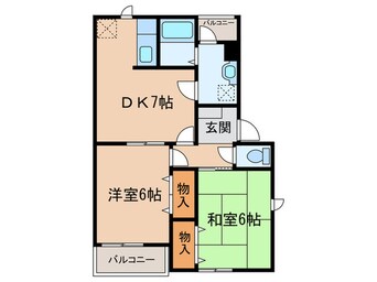 間取図 ハイツすばる