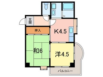 間取図 信和マンション