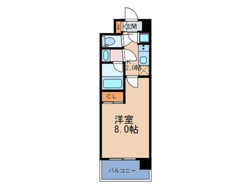 間取図 スプランディッドⅢ
