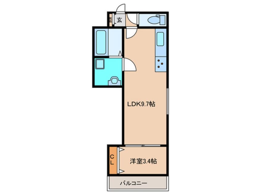 間取図 仮）レクエルド笠屋町