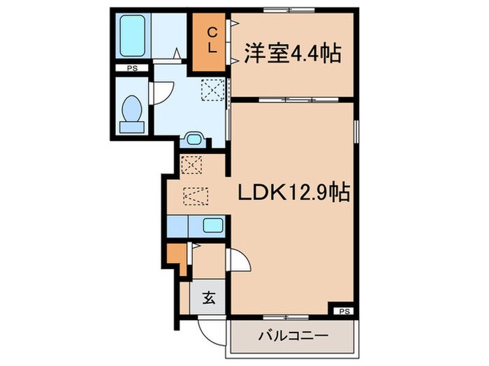 間取り図 アルカンシエル武庫之荘西