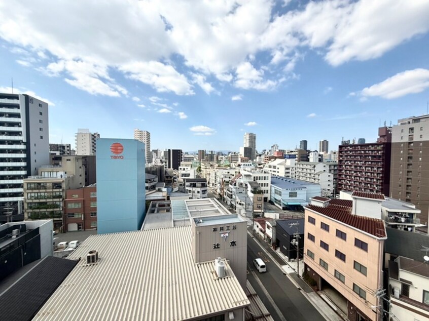 室内からの展望 ｴｽﾘｰﾄﾞﾚｼﾞﾃﾞﾝｽ大阪福島ｼﾃｨｽｸｴｱ