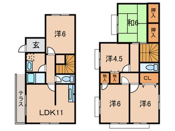 間取図 グロース甲陽園ヴィラ（G号）