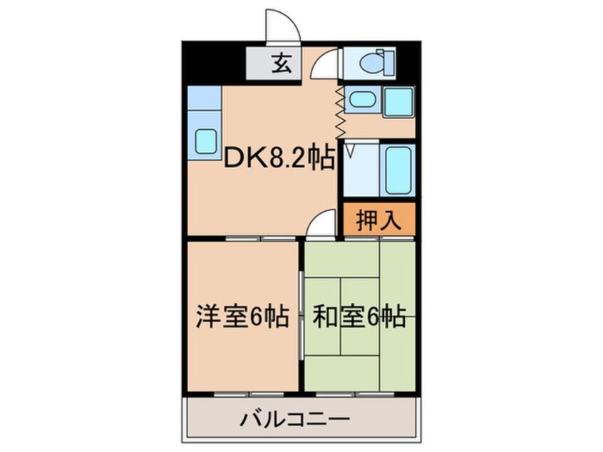 間取図 脇田建設ビル