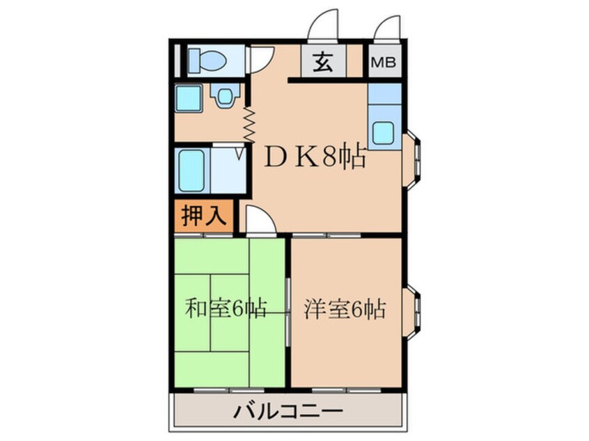 間取図 脇田建設ビル