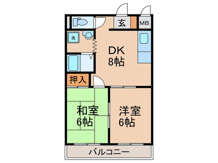 間取り図 脇田建設ビル