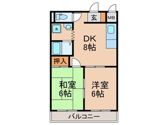 間取図 脇田建設ビル