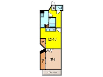 間取図 ロイヤルメゾン鹿塩２号館