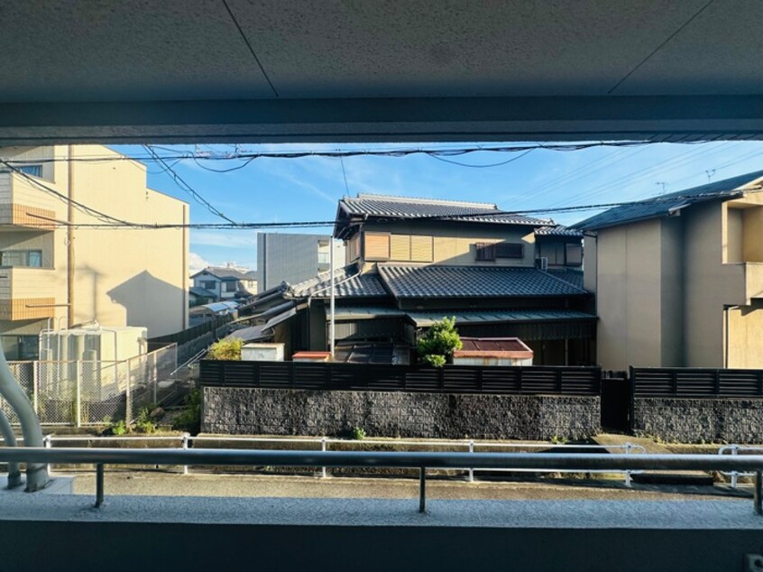 室内からの展望 ロイヤルメゾン鹿塩２号館