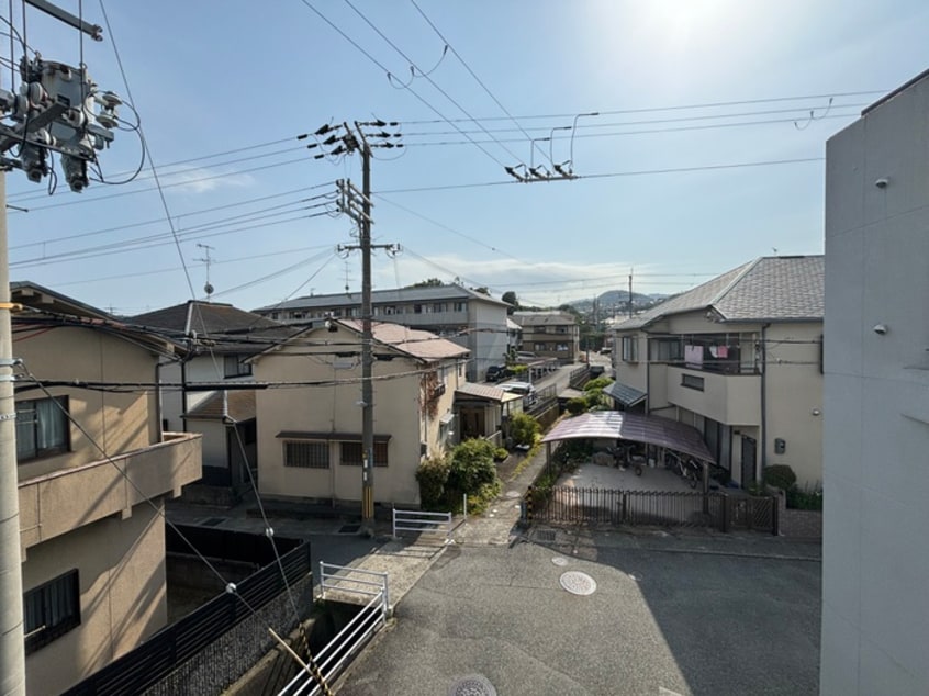 室内からの展望 ロイヤルメゾン鹿塩２号館