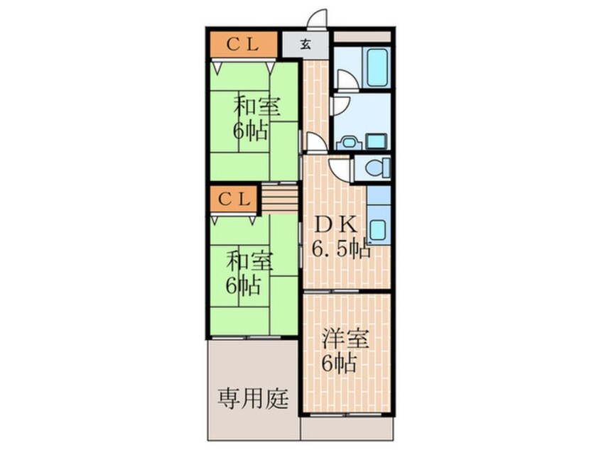 間取図 秋定マンション