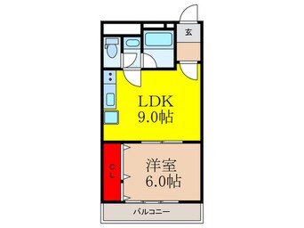 間取図 ニュー大阪ハイツ(306)