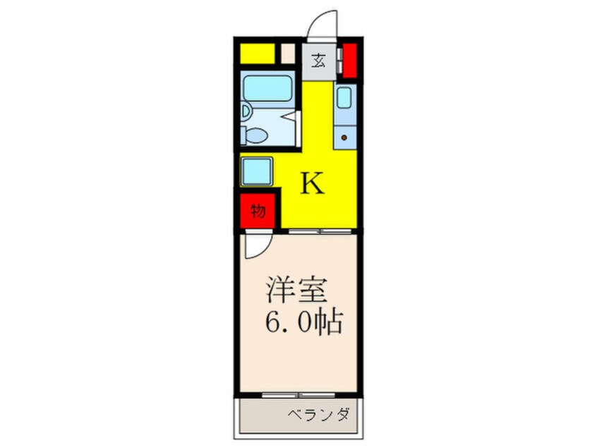 間取図 タイガーマンション