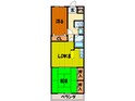 川島第８ビルの間取図