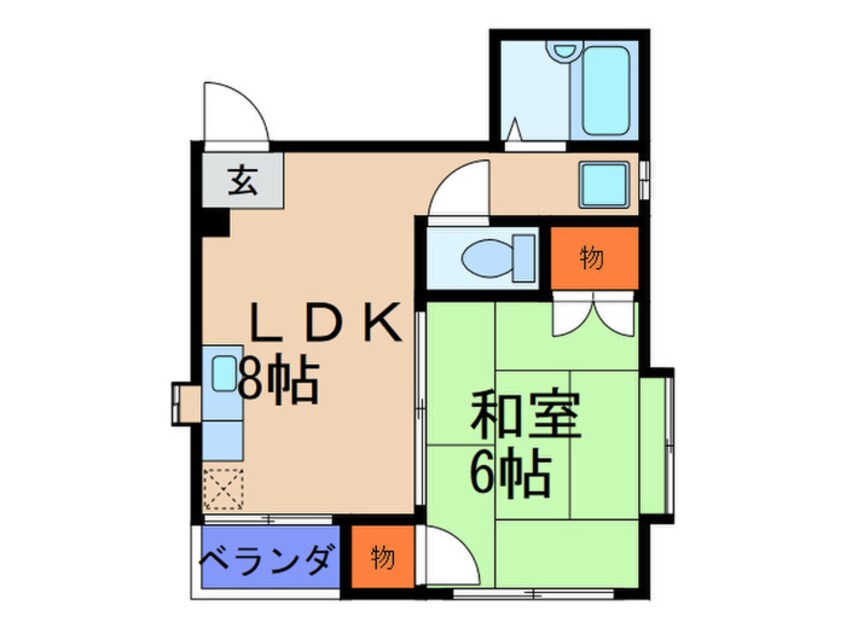 間取図 藤川ビル