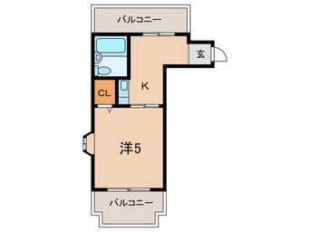 間取図 グランディアみなと六甲