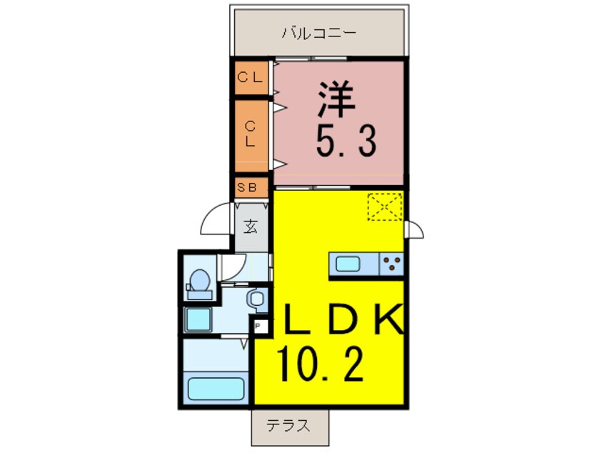 間取図 ウエストフィールド