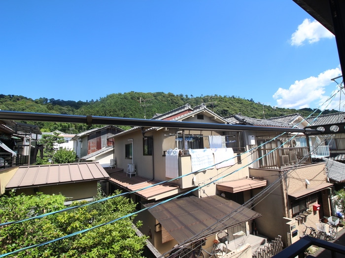 室内からの展望 ｳﾞｫｰﾇﾝｸﾞ哲学の道