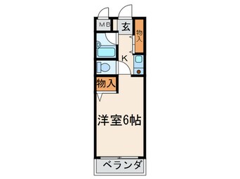 間取図 ドミールミノオ