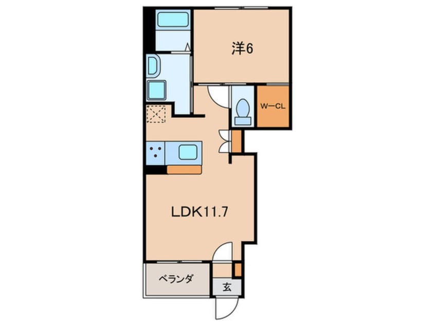 間取図 ルミナスピュア神戸