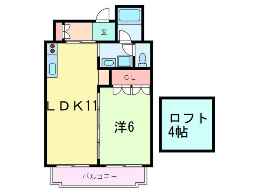 間取図 モン・ヴィラ－ジュ本山