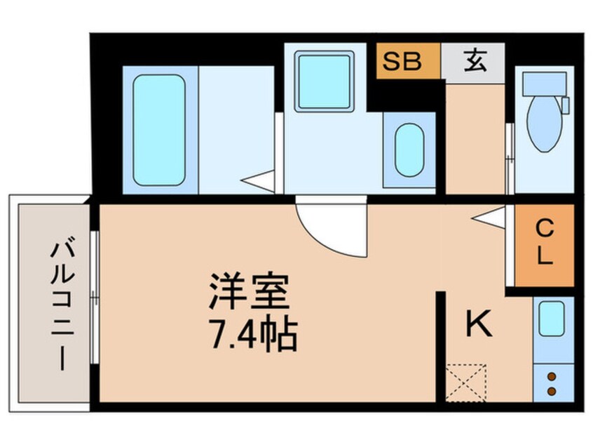 間取図 ハーモニーテラス三津屋南