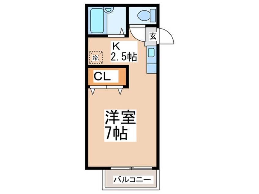 間取図 トワ・アベノ