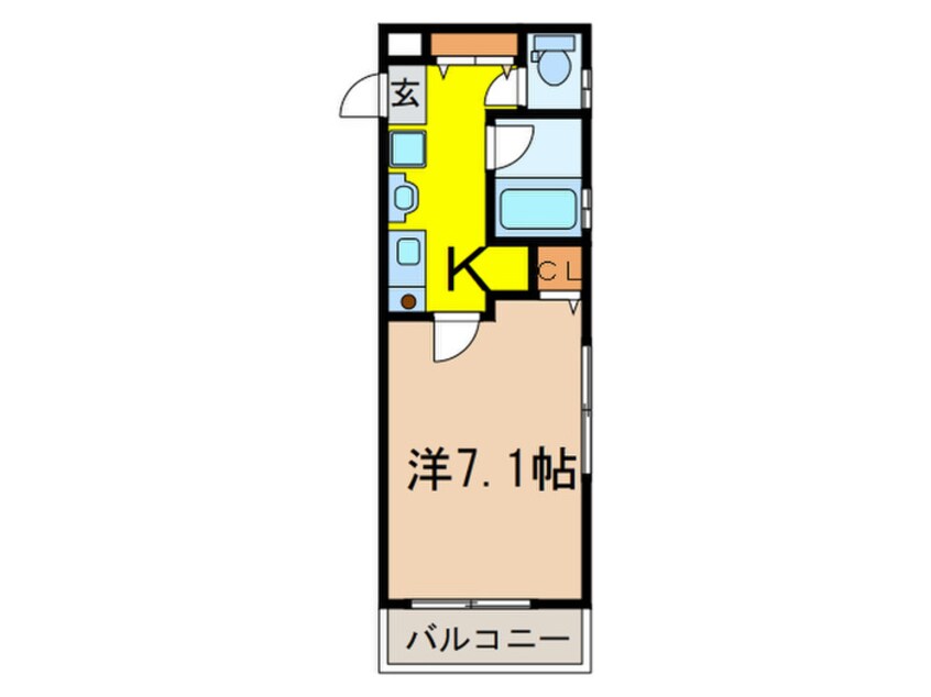 間取図 リヴィエ－ラ須磨