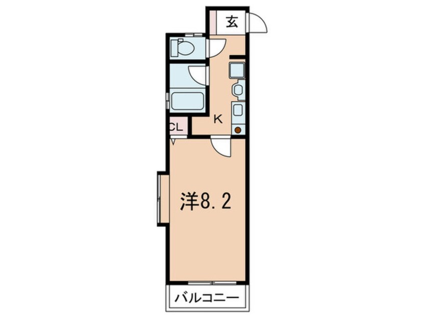 間取図 リヴィエ－ラ須磨