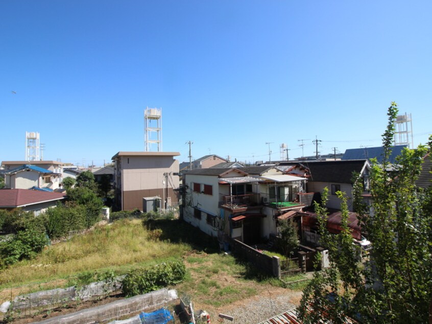 室内からの展望 ハイツ泉