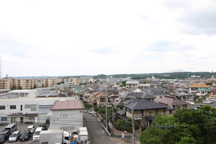 室内からの展望 リアライズ今寺