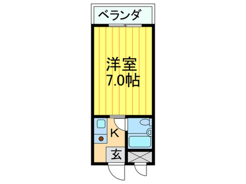 間取図 エスポワ－ル御殿山